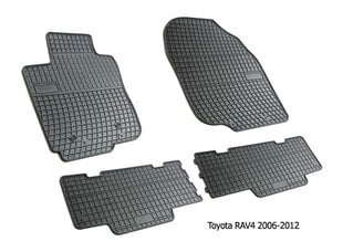 Kummimatid Toyota RAV 4 III 2005-2012 hind ja info | Kummimatid | hansapost.ee