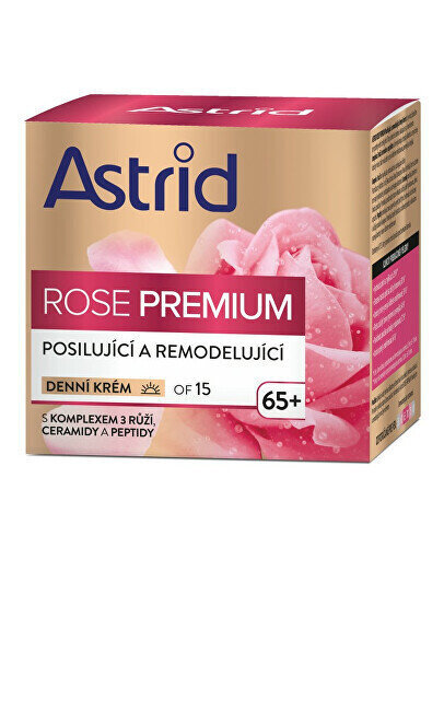 Päevakreem küpsele nahale Astrid Rose Premium 65+ SPF15, 50 ml цена и информация | Näokreemid | hansapost.ee