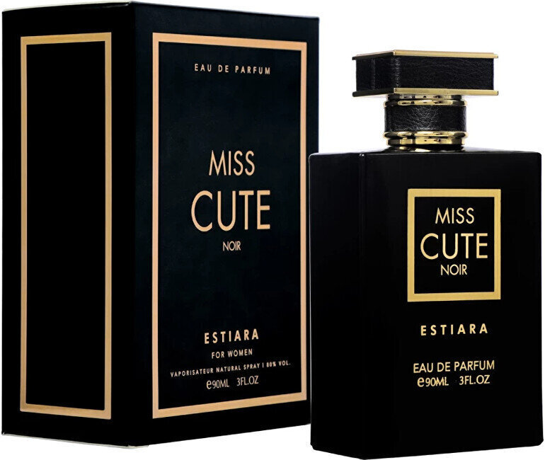 Parfüümvesi Estiara Miss Cute Noir EDP naistele, 90 ml hind ja info | Parfüümid naistele | hansapost.ee