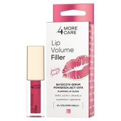 Блеск для губ More4Care Lip Volume Filler Juicy Pink, 4.8 г цена и информация | Помады, бальзамы, блеск для губ | hansapost.ee