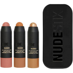 Näo kontuurimise komplekt Nudestix Soft &amp; Warm Nudes, 3x2,2 g hind ja info | Nudestix Parfüümid, lõhnad ja kosmeetika | hansapost.ee