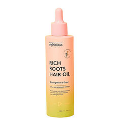 Масло для кожи головы Delhicious, Rich Roots Amla &amp; Rosemary Hair Oil, 100 мл цена и информация | Маски, масла, сыворотки | hansapost.ee