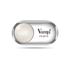 Тени для век Pupa Eyeshadow Vamp! Wet&amp;Dry 401 White Snow, 1 г цена и информация | Тушь, средства для роста ресниц, тени для век, карандаши для глаз | hansapost.ee