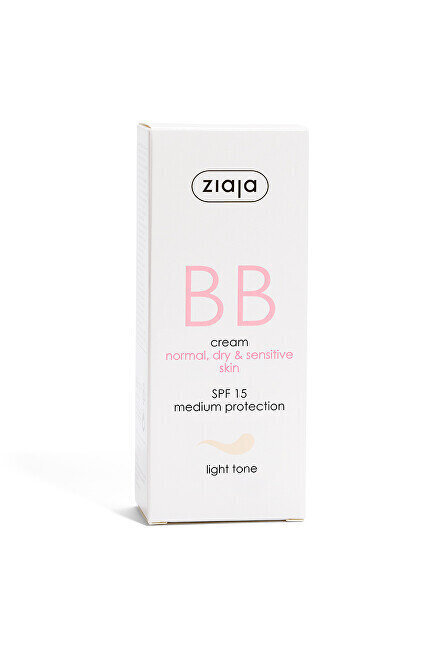 BB kreem Ziaja BB SPF15 Light Tone, 50 ml цена и информация | Näokreemid | hansapost.ee