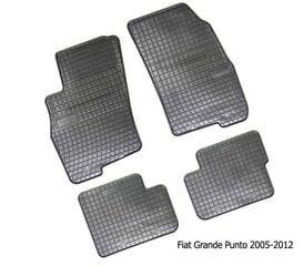 Kummimatid FIAT GRANDE PUNTO 2005-2012 цена и информация | Модельные резиновые коврики | hansapost.ee