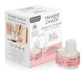 Õhuniisutaja lõhnatäidis Yankee Candle Serene Air Refil Tranquil Rose and Hibiscus, 17 ml hind ja info | Lõhnapulgad ja kodulõhnastajad | hansapost.ee