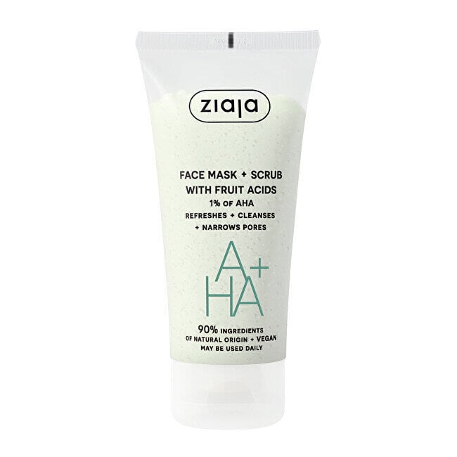 Kooriv näomask Ziaja Mask Facial Peeling with fruit acids, 55 ml hind ja info | Näomaskid ja silmamaskid | hansapost.ee