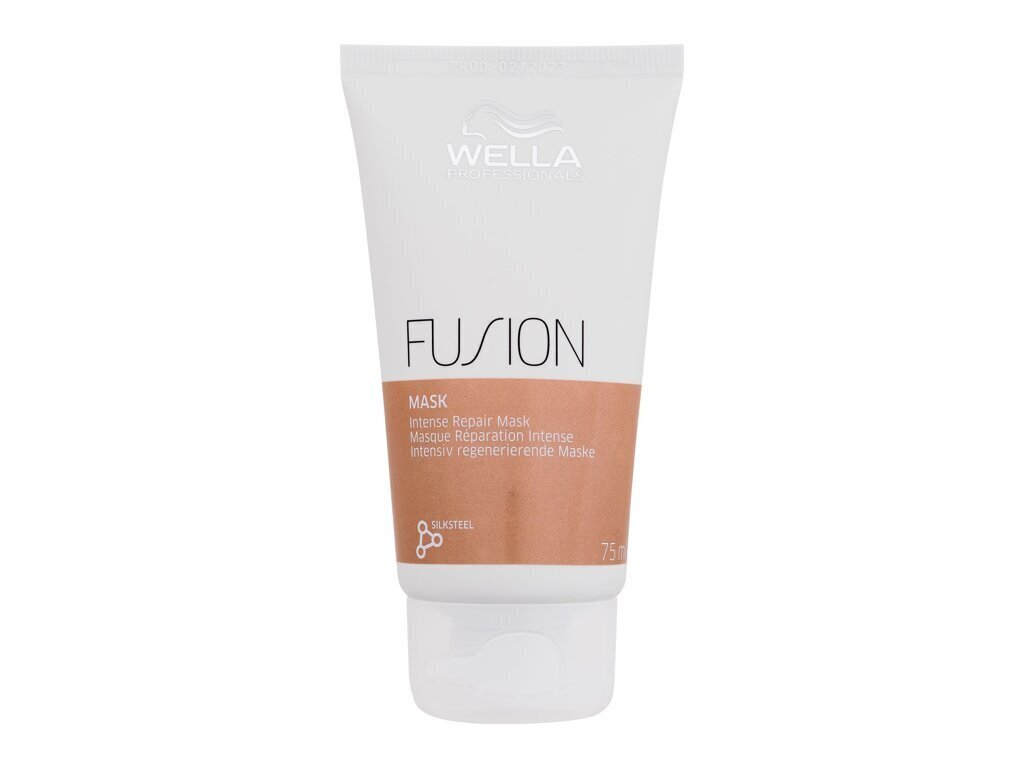 Taastav juuksemask Wella Professionals Fusion Intense Repair Mask, 75 ml цена и информация | Juuksemaskid, õlid ja seerumid | hansapost.ee