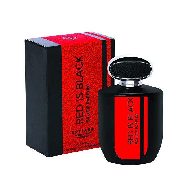 Parfüümvesi Estiara Red Is Black Eau De Parfum EDP meestele, 100 ml hind ja info | Parfüümid meestele | hansapost.ee