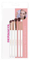 Meigipintslite komplekt Dermacol Master Brush D73, D74, D81, D82, D83, 5 tk price and information | Makeup brushes and makeup sponges | hansapost.ee