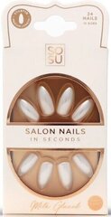 Наклеиваемые ногти Artificial nails Milk Salon Nails, 24 шт. цена и информация | Средства для маникюра и педикюра | hansapost.ee