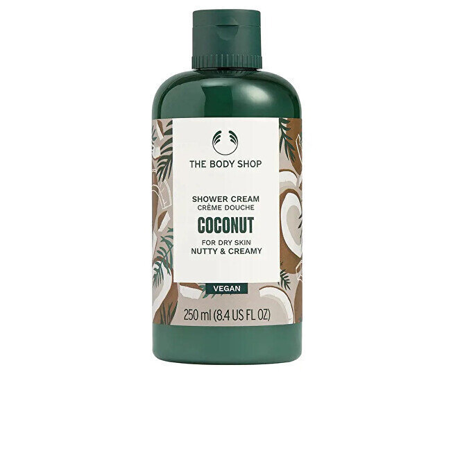 Dušigeel kuivale nahale The Body Shop Coconut, 60 ml цена и информация | Dušigeelid, õlid | hansapost.ee