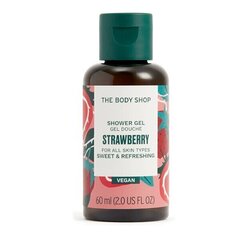 Гель для душа The Body Shop Strawberry, 60 мл цена и информация | The Body Shop Духи, косметика | hansapost.ee