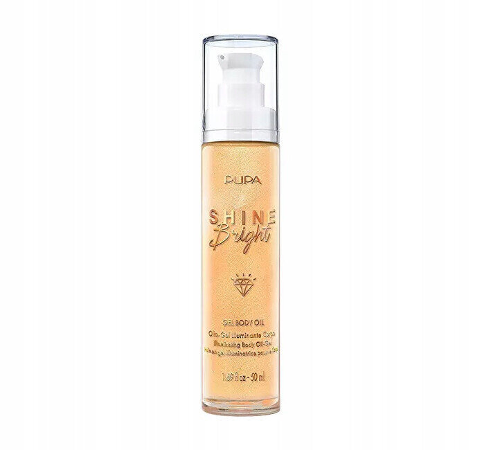 Kehaõli Pupa Shine Bight Gel Body Oil, 50 ml hind ja info | Kehakreemid, kehaõlid ja losjoonid | hansapost.ee