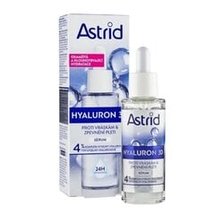 Kortsudevastane näoseerum Astrid Hyaluron 3D, 30 ml price and information | Face oils, ampoules and serums | hansapost.ee