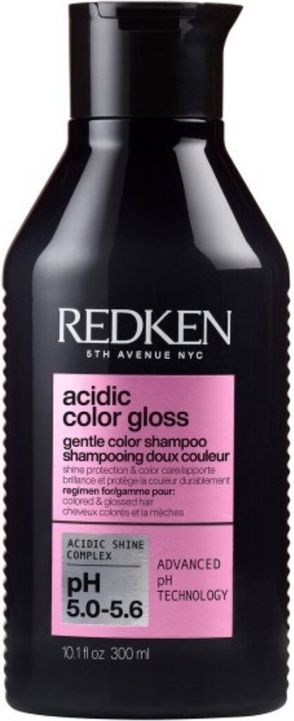 Šampoon värvitud juustele Redken Acidic Color Gloss Shampoo, 300 ml цена и информация | Šampoonid | hansapost.ee