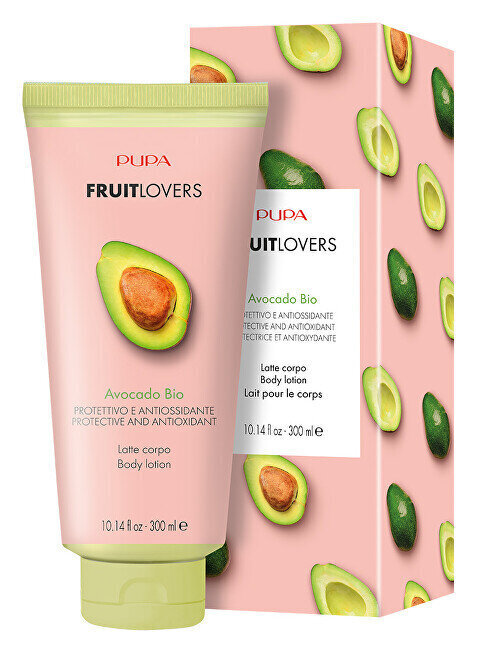 Niisutav kehapiim Pupa Bio Fruit Lovers Avocado, 300 ml цена и информация | Kehakreemid, kehaõlid ja losjoonid | hansapost.ee