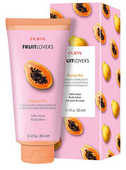 Увлажняющее молочко для тела Pupa Bio Fruit Lovers Papaya, 300 мл цена и информация | Кремы, лосьоны для тела | hansapost.ee