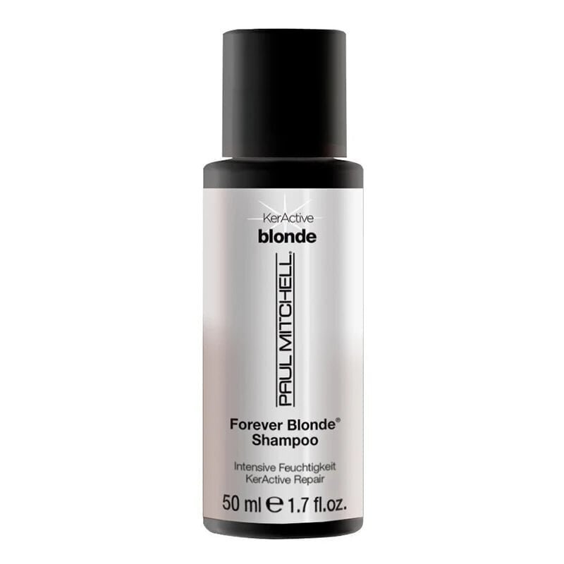 Intensiivselt niisutav šampoon värvitud juustele Paul Mitchell Blonde Forever, 50 ml цена и информация | Šampoonid | hansapost.ee