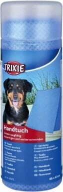 Rätik koertele Trixie, 66x43 cm, sinine hind ja info | Hooldus/grooming | hansapost.ee