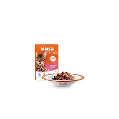 IAMS Adult Cat lõhe ja forelliga, 85 g hind ja info | Kassikonservid | hansapost.ee
