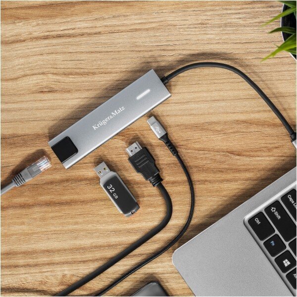 Kruger & Matz KM0391 цена и информация | USB adapterid ja jagajad | hansapost.ee