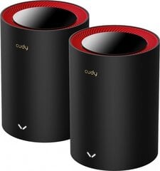 Cudy AX3000 2.5G Dual Band (M3000 2-Pack) hind ja info | Cudy Võrguseadmed | hansapost.ee