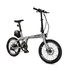 Электрический велосипед Beaster BS126S 20", серый цвет цена и информация | Электровелосипеды | hansapost.ee