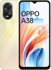Oppo A38 4GB|128GB Glowing Gold hind ja info | Telefonid | hansapost.ee