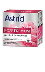 Näokreem Astrid OF 15 Rose Premium 55+, 50 ml hind ja info | Näokreemid | hansapost.ee