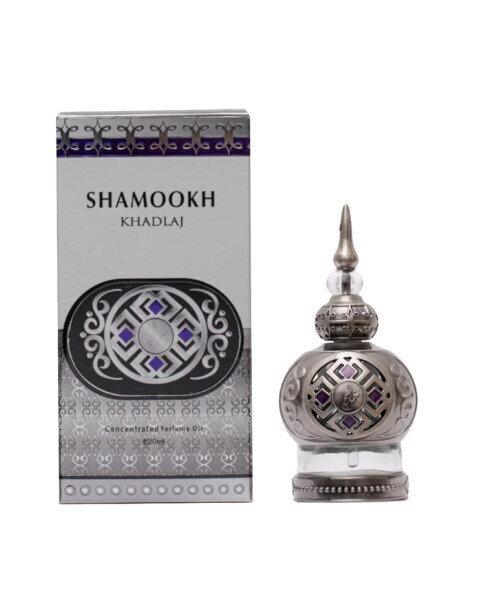 Kontsentreeritud parfüümiõli Khadlaj Shamookh Silver naistele/meestele, 20 ml цена и информация | Parfüümid naistele | hansapost.ee