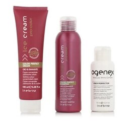 Juuksehoolduskomplekt Inebrya Ogenex: šampoon 125ml + kreem 100ml + kaitse 70ml hind ja info | Inebrya Parfüümid, lõhnad ja kosmeetika | hansapost.ee