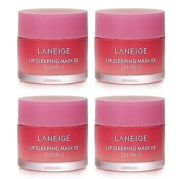 Huulemask Laneige Lip Sleeping Mask Ex Berry, 4 x 20 g цена и информация | Näomaskid ja silmamaskid | hansapost.ee