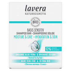 Твердый шампунь Lavera Moisture &amp; Care, 50 г цена и информация | Шампуни | hansapost.ee