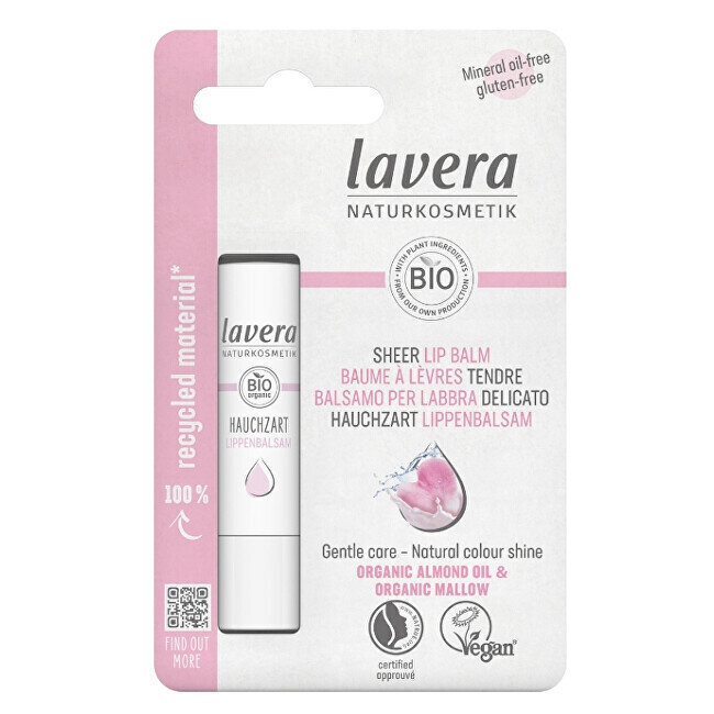 Huulepalsam Lavera Pearly Pink Almond Oil &amp; Mallow, 4,5 g цена и информация | Huulekosmeetika | hansapost.ee