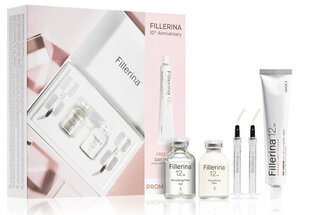 Näohoolduskomplekt Fillerina Densifying Filler Grade 3 naistele: päevakreem 12 HA, 50 ml + pinguldav näoseerum, 2x30 ml hind ja info | Näokreemid | hansapost.ee