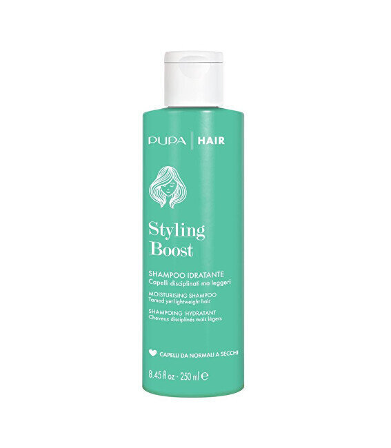 Niisutav šampoon Pupa Styling Boost, 250 ml hind ja info | Šampoonid | hansapost.ee