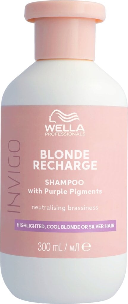 Šampoon blondidele juustele Wella Professionals Blonde Recharge, 300 ml цена и информация | Šampoonid | hansapost.ee