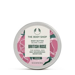 Kehavõi normaalsele nahale The Body Shop British Rose, 50 ml hind ja info | Kehakreemid, kehaõlid ja losjoonid | hansapost.ee