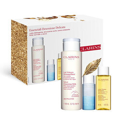 Набор Clarins Moisturizing Cleansing: очищающее молочко, 200 мл + увлажняющий тоник, 50 мл + средство для снятия макияжа с глаз, 30 мл цена и информация | Аппараты для ухода за лицом | hansapost.ee