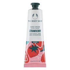 Kätekreem The Body Shop Strawberry, 30 ml hind ja info | Kehakreemid, kehaõlid ja losjoonid | hansapost.ee