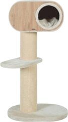 Kraapimispost Zolux Wonderful Cat 2, 60x42,5x114 cm, beež price and information | Cat climbing trees | hansapost.ee