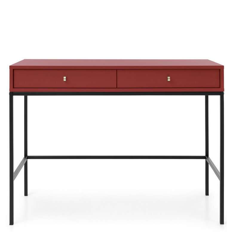 Tualettlaud Akl Furniture Mono MT104, punane hind ja info | Meigilauad | hansapost.ee