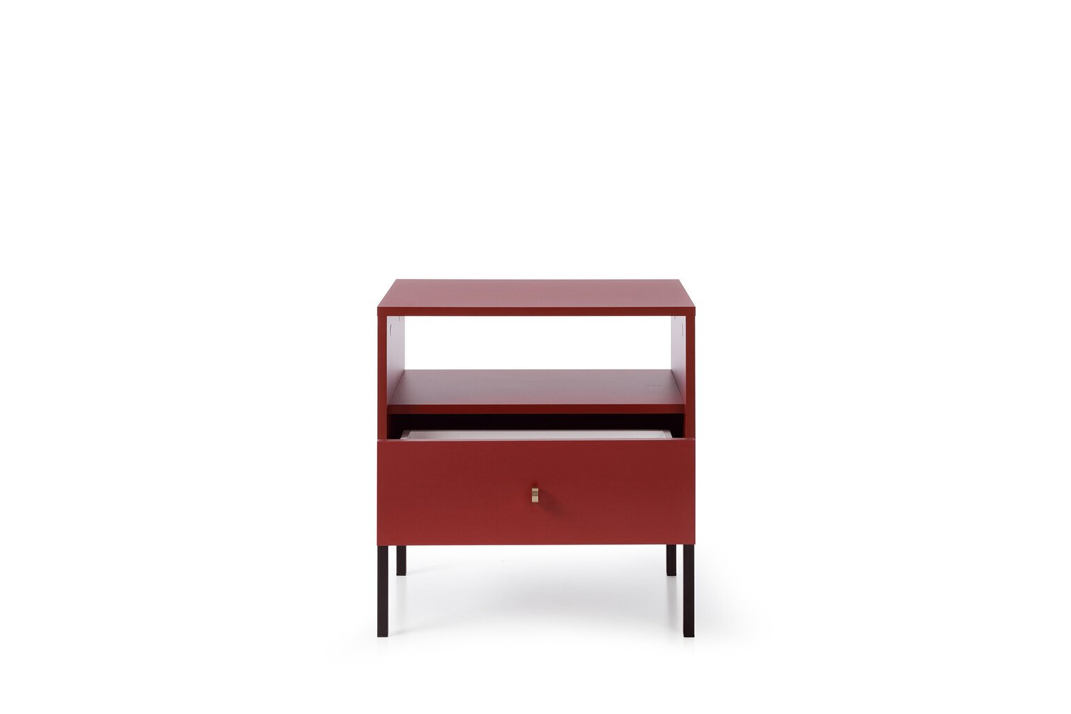 Öökapp Akl Furniture Mono MS54, punane цена и информация | Öökapid | hansapost.ee