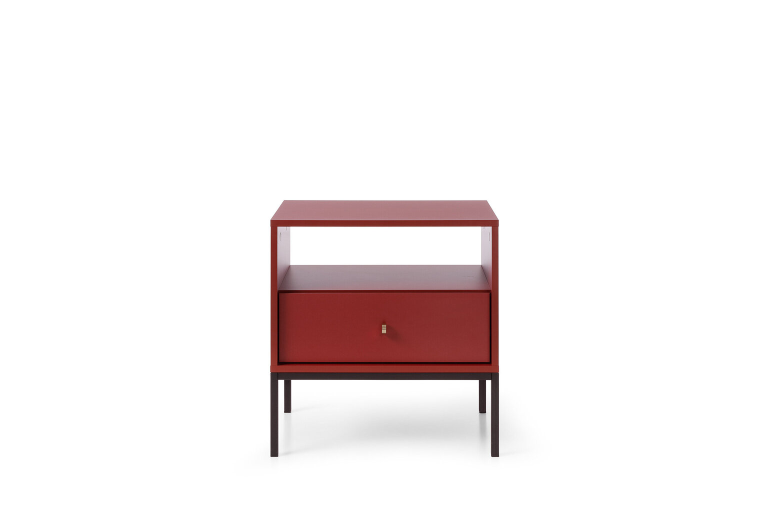 Öökapp Akl Furniture Mono MS54, punane цена и информация | Öökapid | hansapost.ee