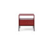 Öökapp Akl Furniture Mono MS54, punane hind ja info | Öökapid | hansapost.ee
