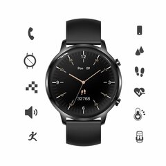 Manta Kelly SWU301BK Black цена и информация | Смарт-часы (smartwatch) | hansapost.ee