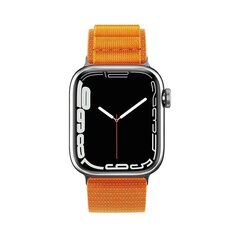 Strap with Alpine steel buckle for Apple Watch 38|40|41 mm - orange цена и информация | Аксессуары для смарт-часов и браслетов | hansapost.ee