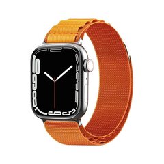 Strap with Alpine steel buckle for Apple Watch 38|40|41 mm - orange цена и информация | Аксессуары для смарт-часов и браслетов | hansapost.ee