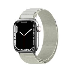 Strap with Alpine steel buckle for Apple Watch 38|40|41 mm - silver цена и информация | Аксессуары для смарт-часов и браслетов | hansapost.ee